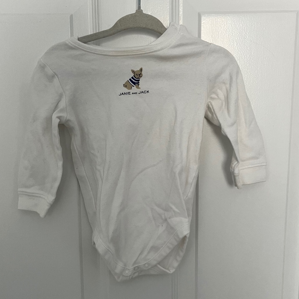 Janie and Jack Jack terrier onesie